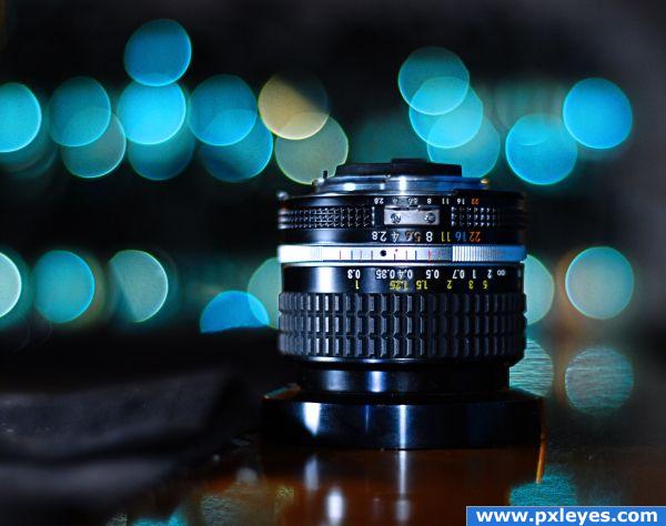 Bokeh lens.